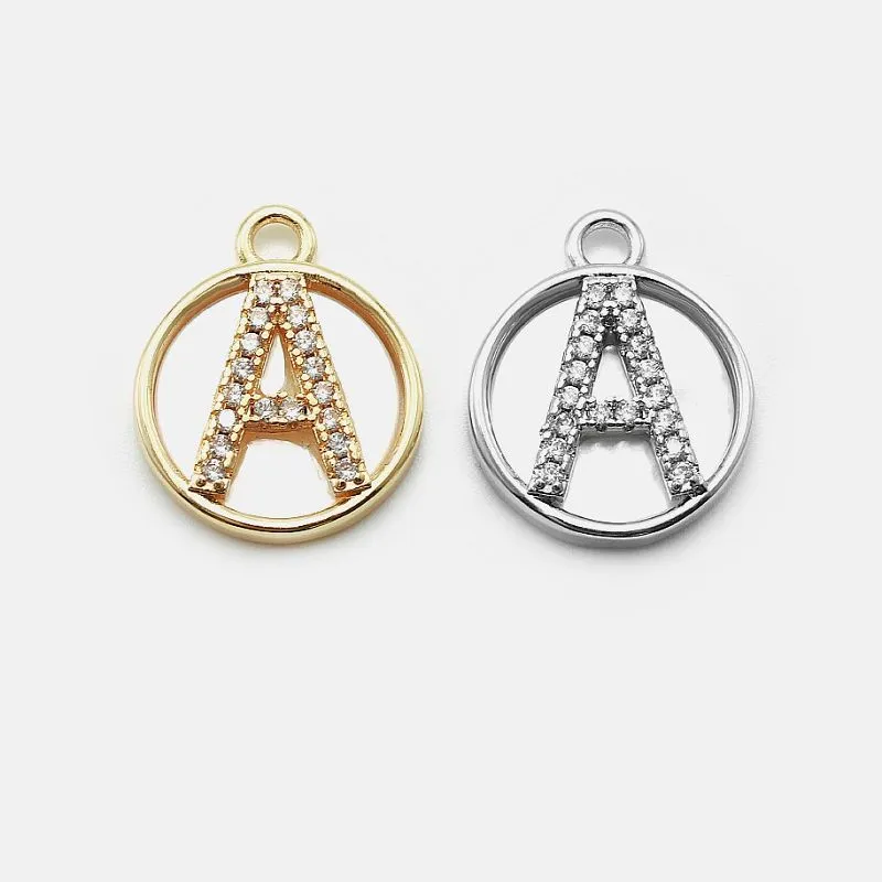 26 वर्णमाला प्रारंभिक पेंडेंट