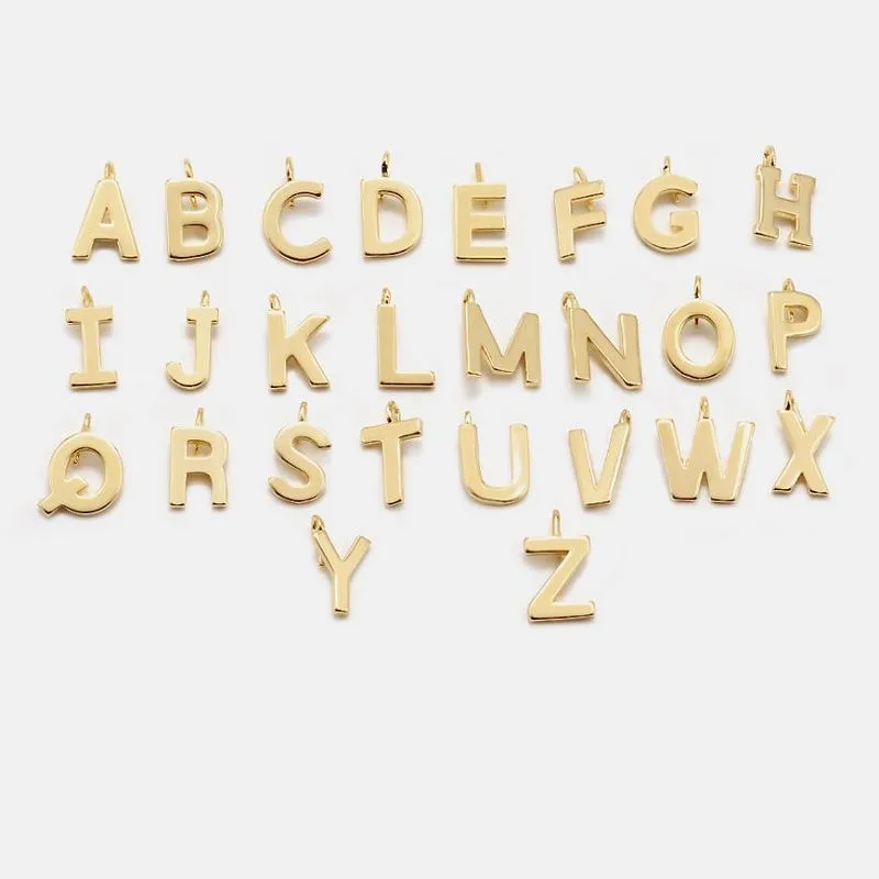 26 अक्षर आरंभिक पेंडेंट आकर्षण