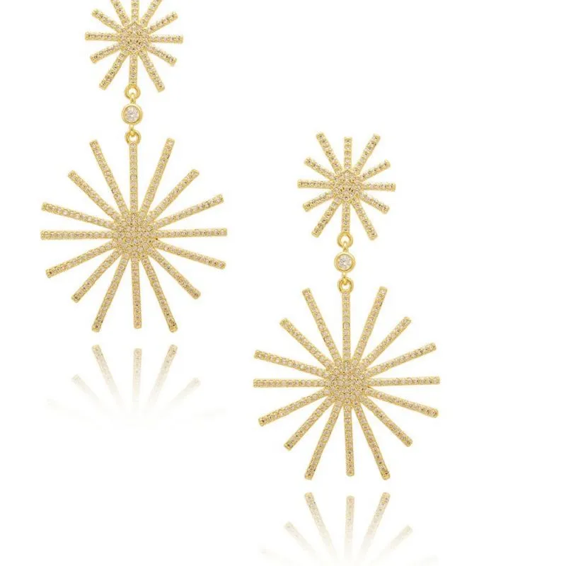 बिग माइक्रो पेव दंगल ईयरिंग