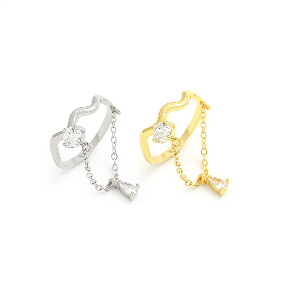 नई फैशन Cz अंगूठी महिला