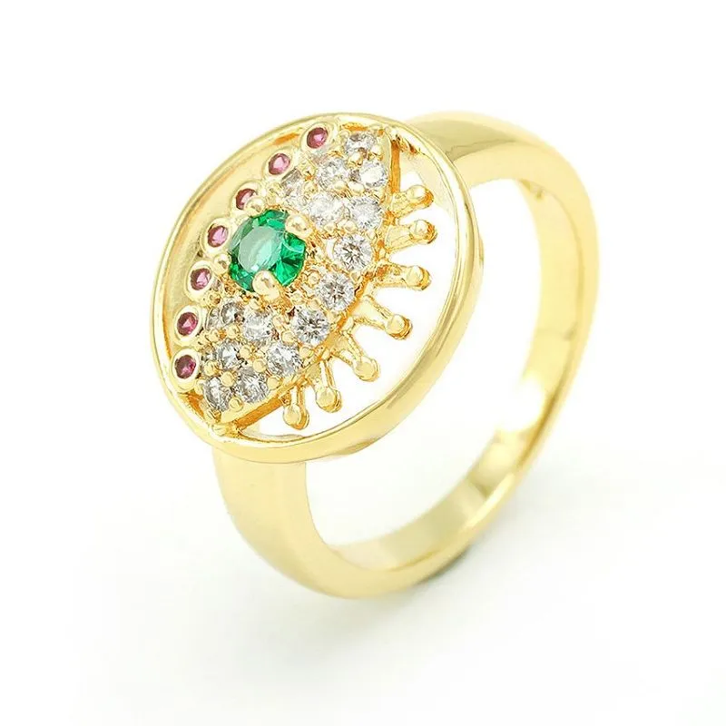 विंटेज ईविल आई रिंग